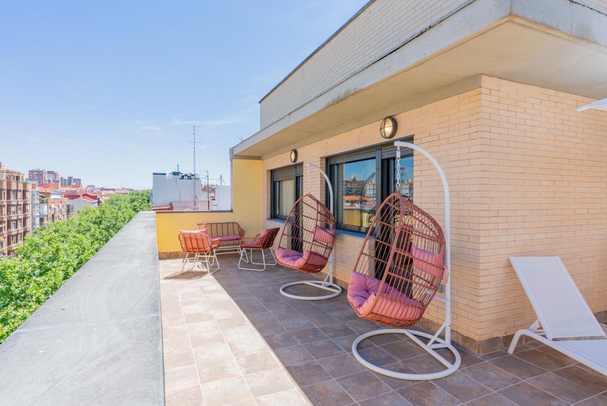 Apartamento de 1 dormitorio con terraza