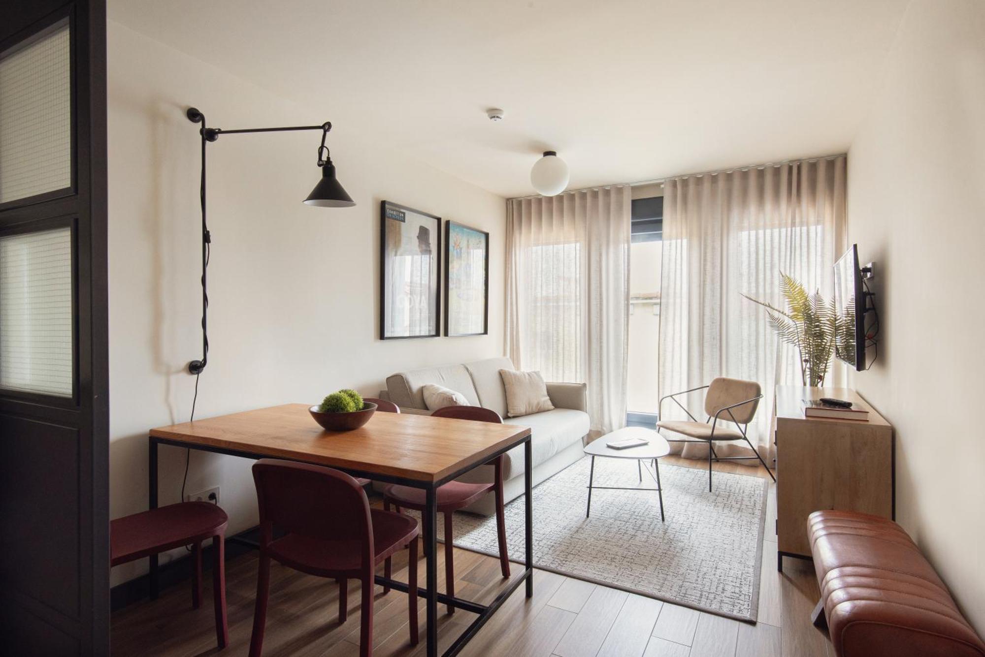 Apartamento de 1 dormitorio